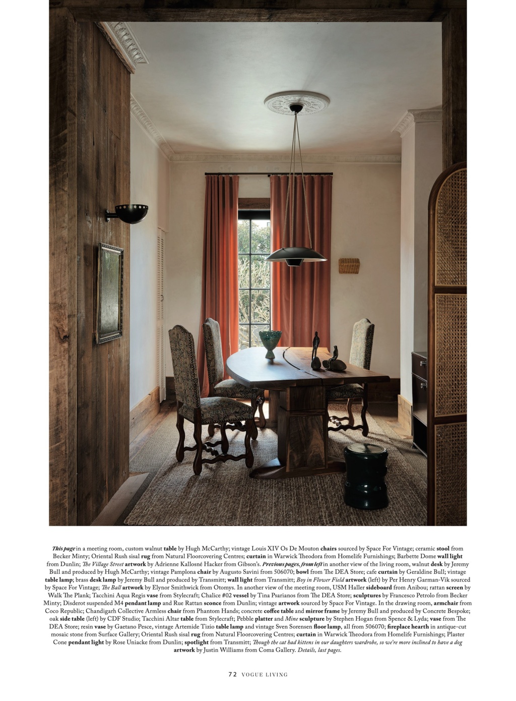 Vogue Living March/April Page.