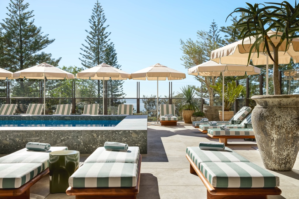 Poolside at Haven, Mondrian Gold Coast.