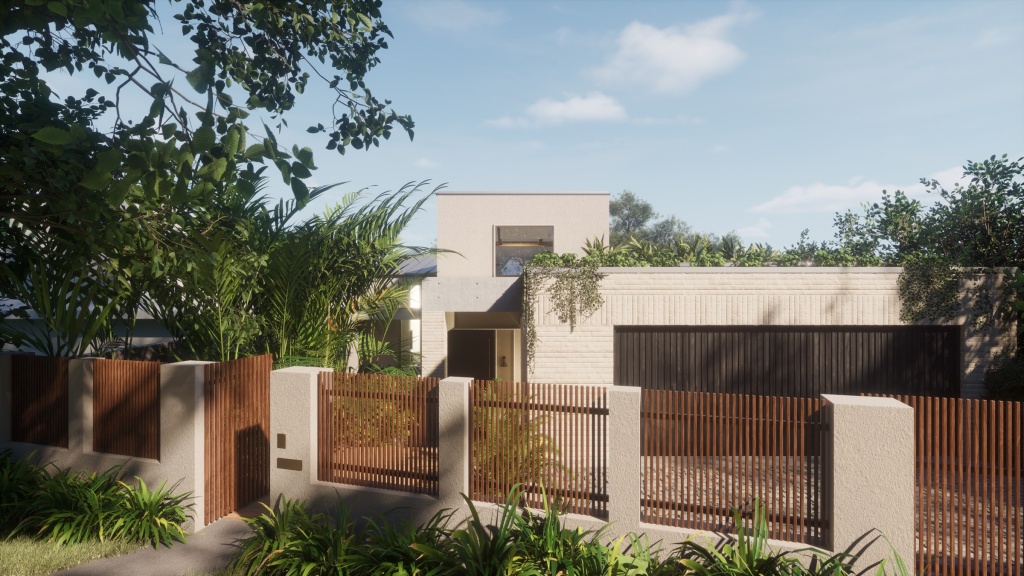 Front of Shelly Beach House.