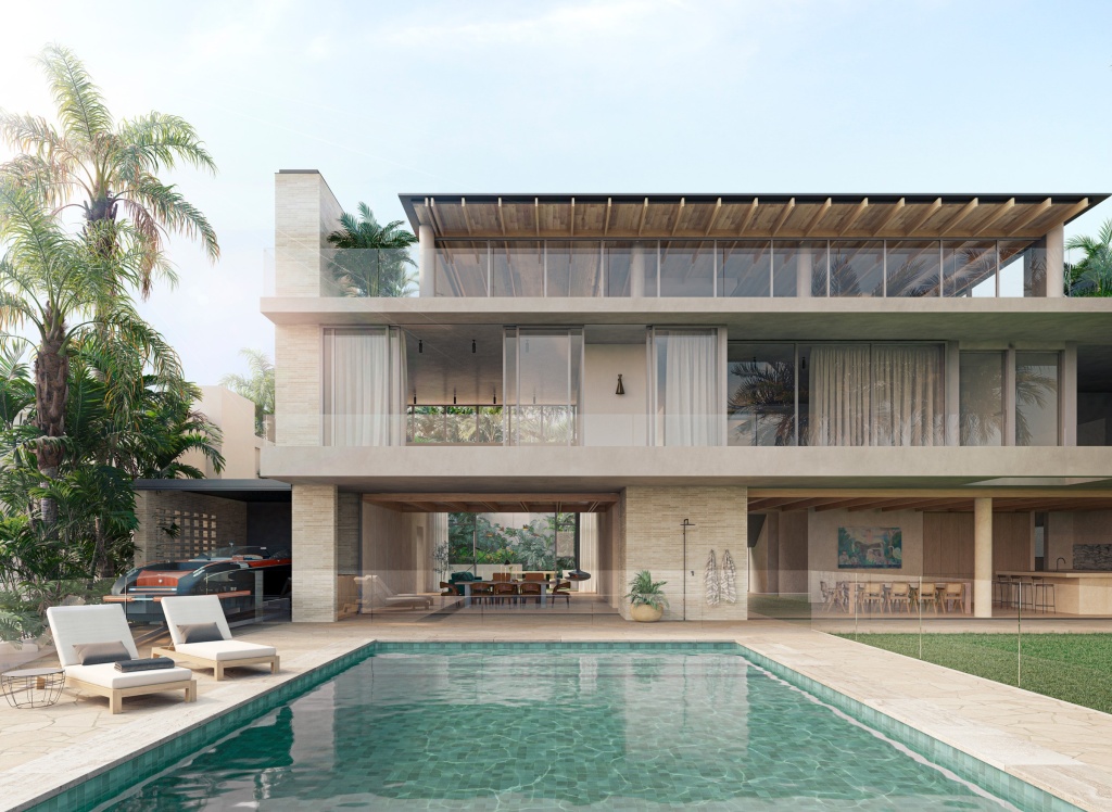Front elevation of Rose House.